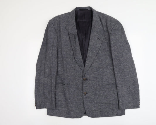 Mens UK Size L BHS Regular Blue Suit Jacket