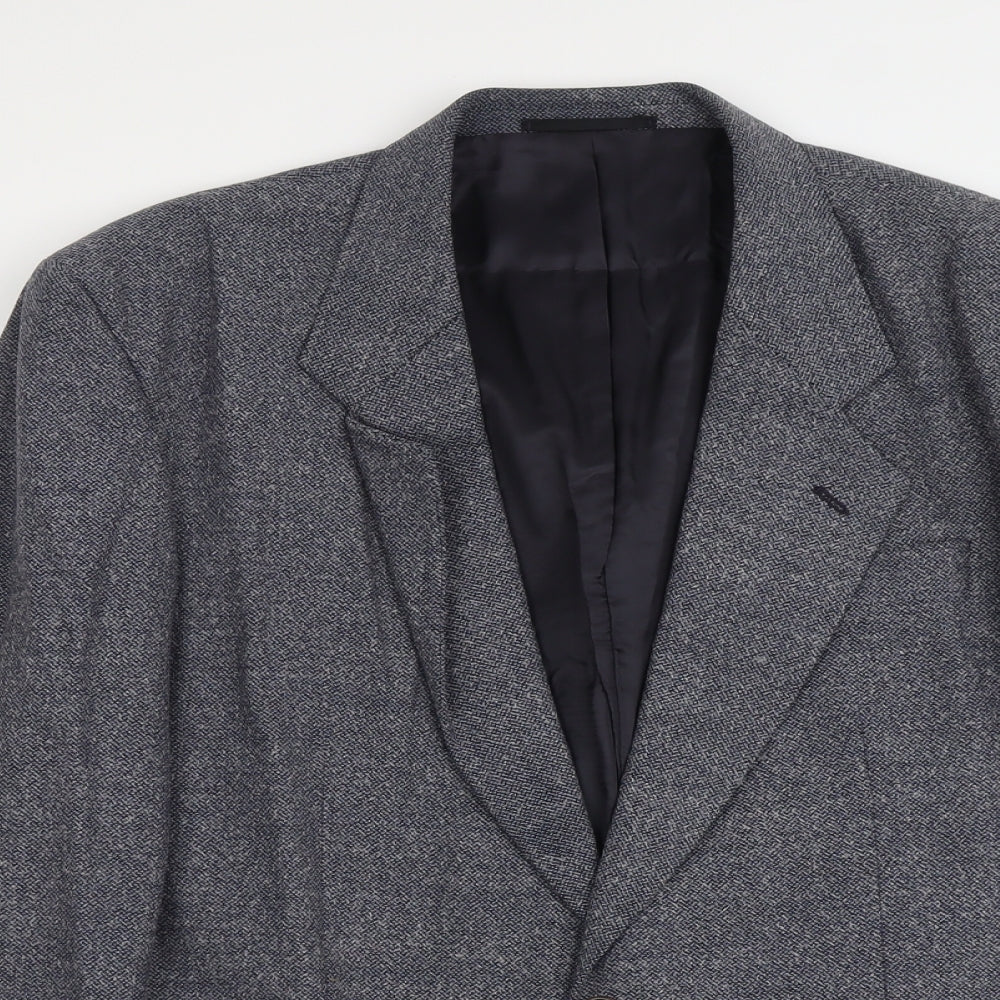 Mens UK Size L BHS Regular Blue Suit Jacket