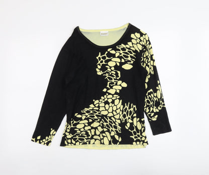 Womens UK Size S Roman Black Pullover Jumper