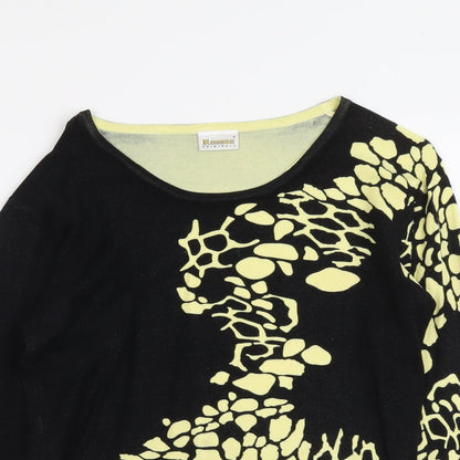 Womens UK Size S Roman Black Pullover Jumper