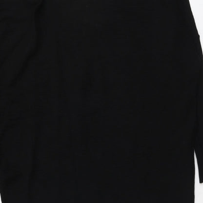 Womens UK Size S Quiz Black Pullover Jumper