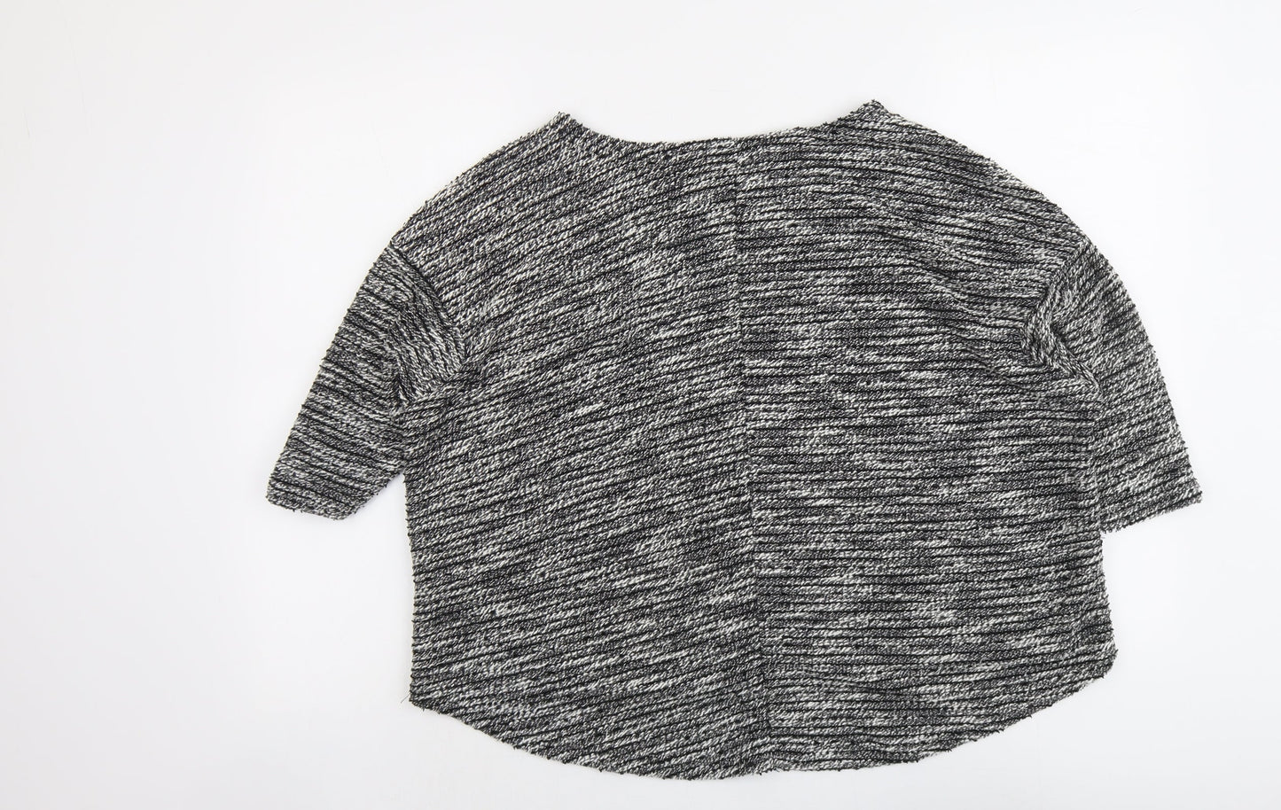 Womens UK Size 12 Cameo Rose Grey Pullover Jumper