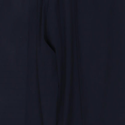 Womens UK Size 12 Marks and Spencer Regular Fit  Blue Trousers