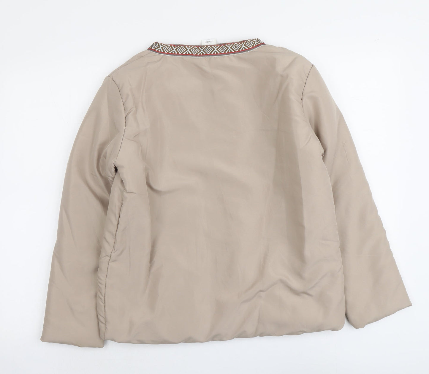 Womens UK Size 10 Gabriella Vicenga Beige Jacket