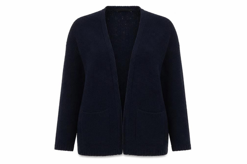 Womens UK Size M Marks and Spencer Blue Cardigan Jumper