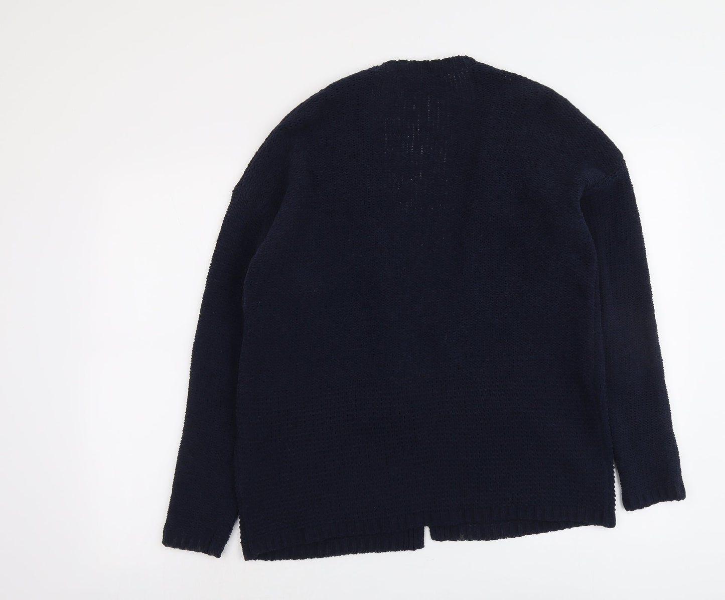 Womens UK Size M Marks and Spencer Blue Cardigan Jumper