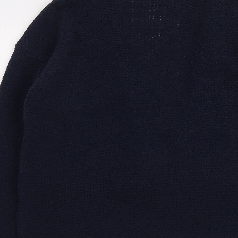 Womens UK Size M Marks and Spencer Blue Cardigan Jumper