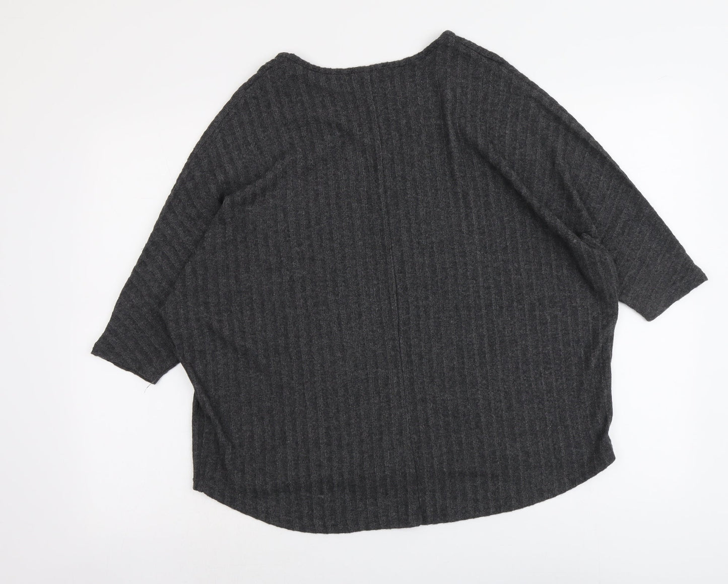 Womens UK Size S New Look Grey Pullover Jumper