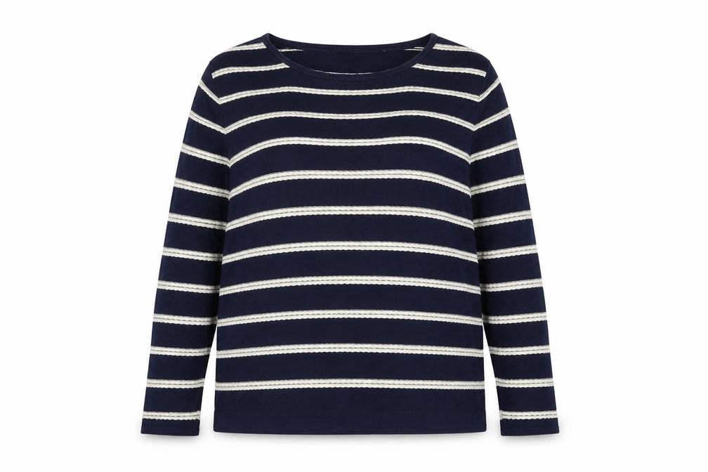 Womens UK Size S Bonmarché Blue Pullover Jumper