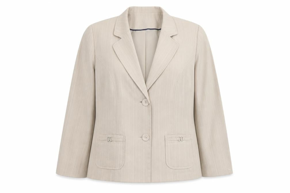 Womens UK Size 20 Bonmarché Regular Beige Blazer