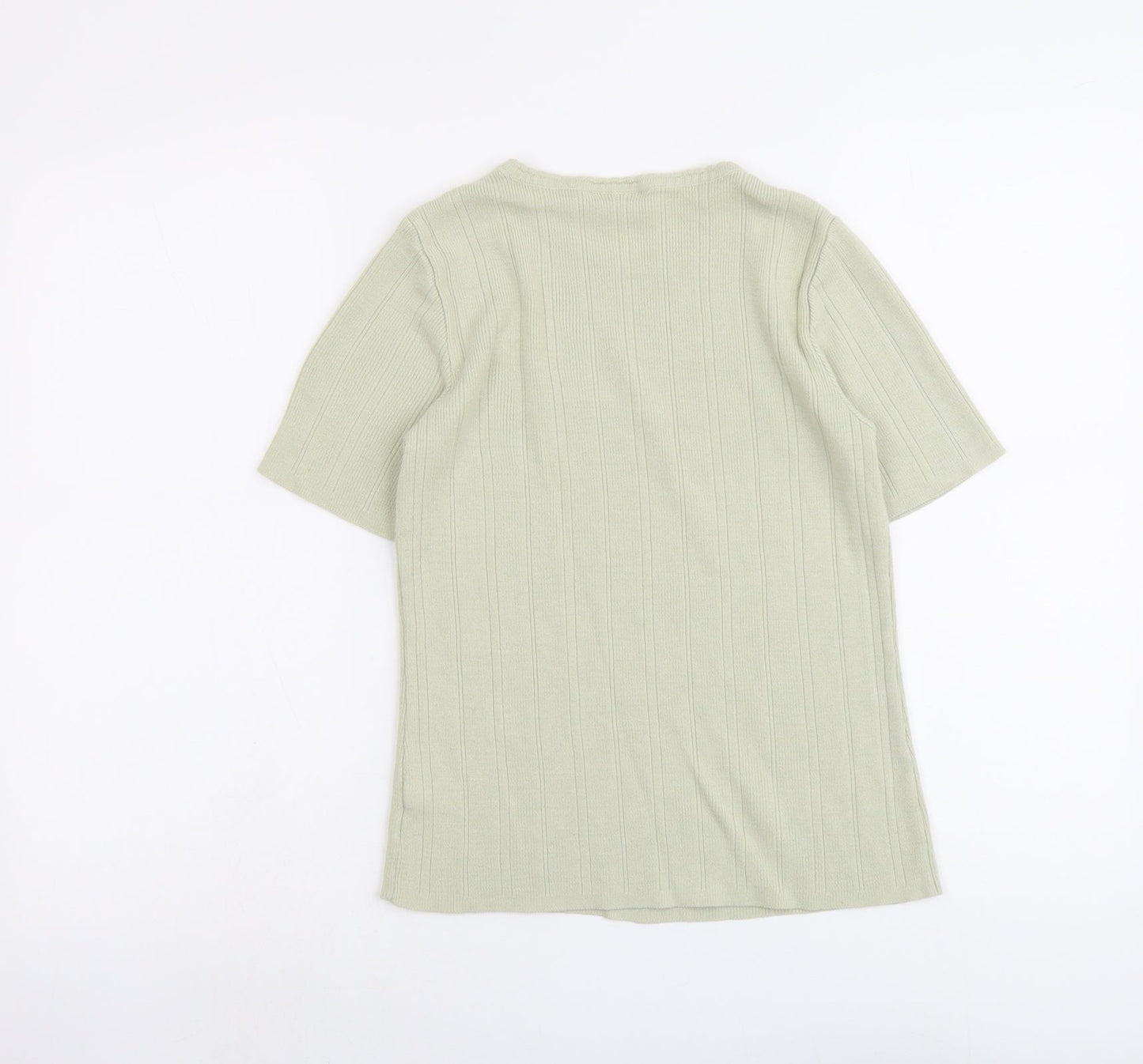 Womens UK Size 12 BHS Green Pullover Jumper
