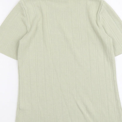 Womens UK Size 12 BHS Green Pullover Jumper