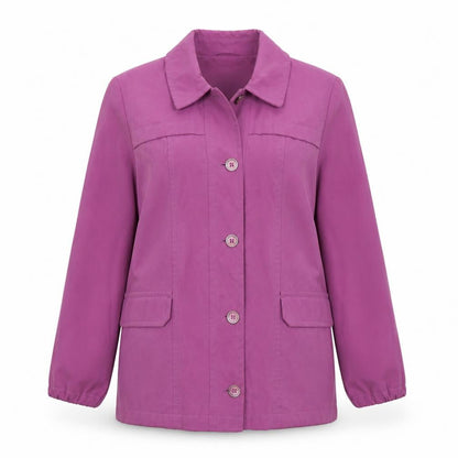 Womens UK Size 14 EWM Purple Jacket