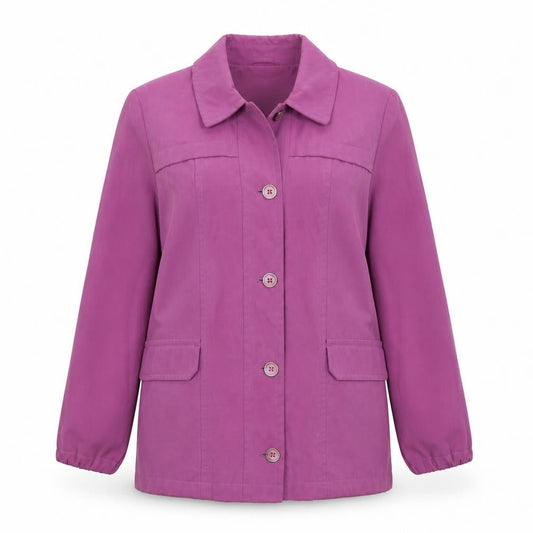 Womens UK Size 14 EWM Purple Jacket