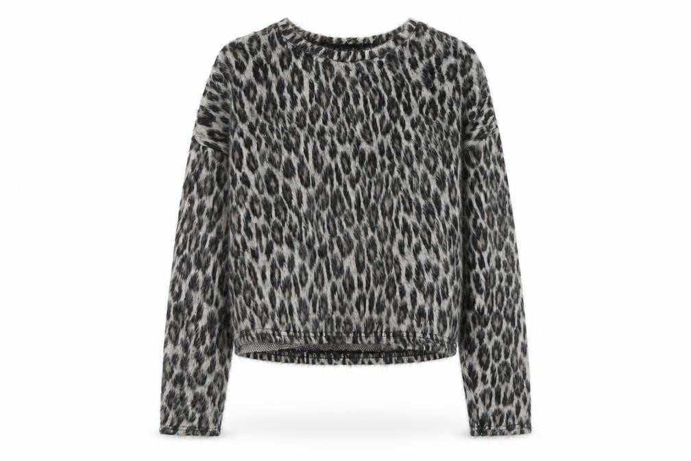 Womens UK Size M New Look Grey Pullover Jumper