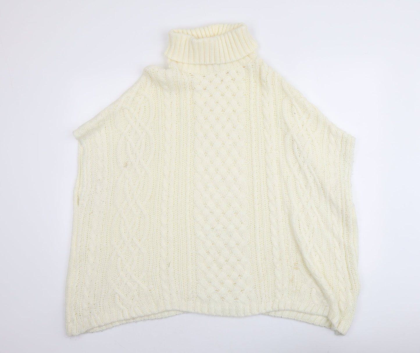 Womens UK Size S River Island Ivory Pullover Jumper