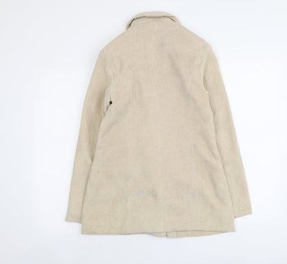 Womens UK Size S PRETTYLITTLETHING Beige Jacket