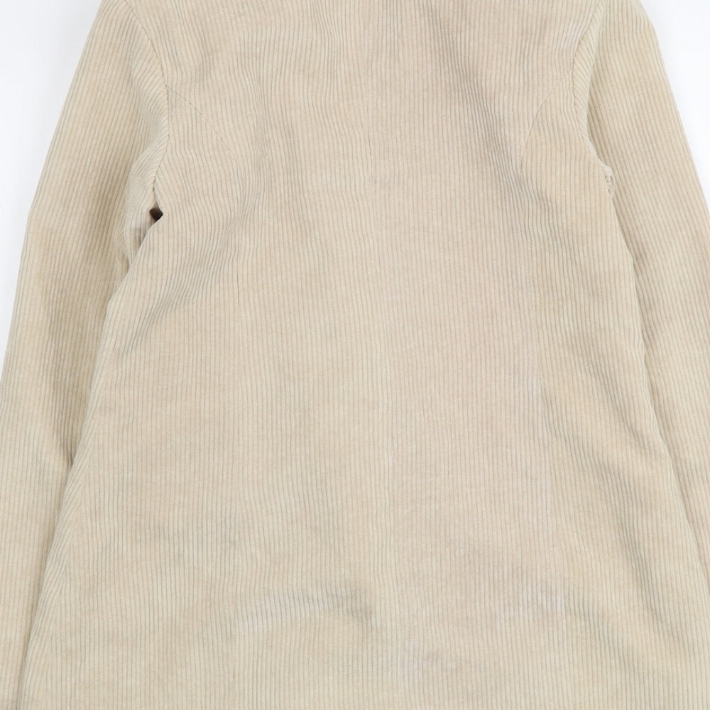 Womens UK Size S PRETTYLITTLETHING Beige Jacket