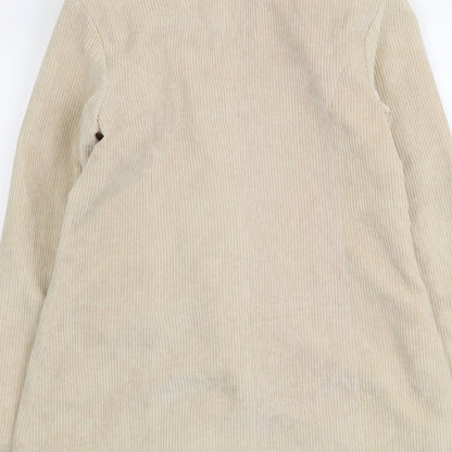 Womens UK Size S PRETTYLITTLETHING Beige Jacket