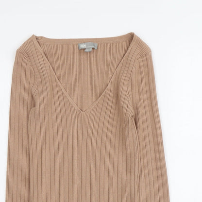 Womens UK Size 10 ASOS Beige Pullover Jumper