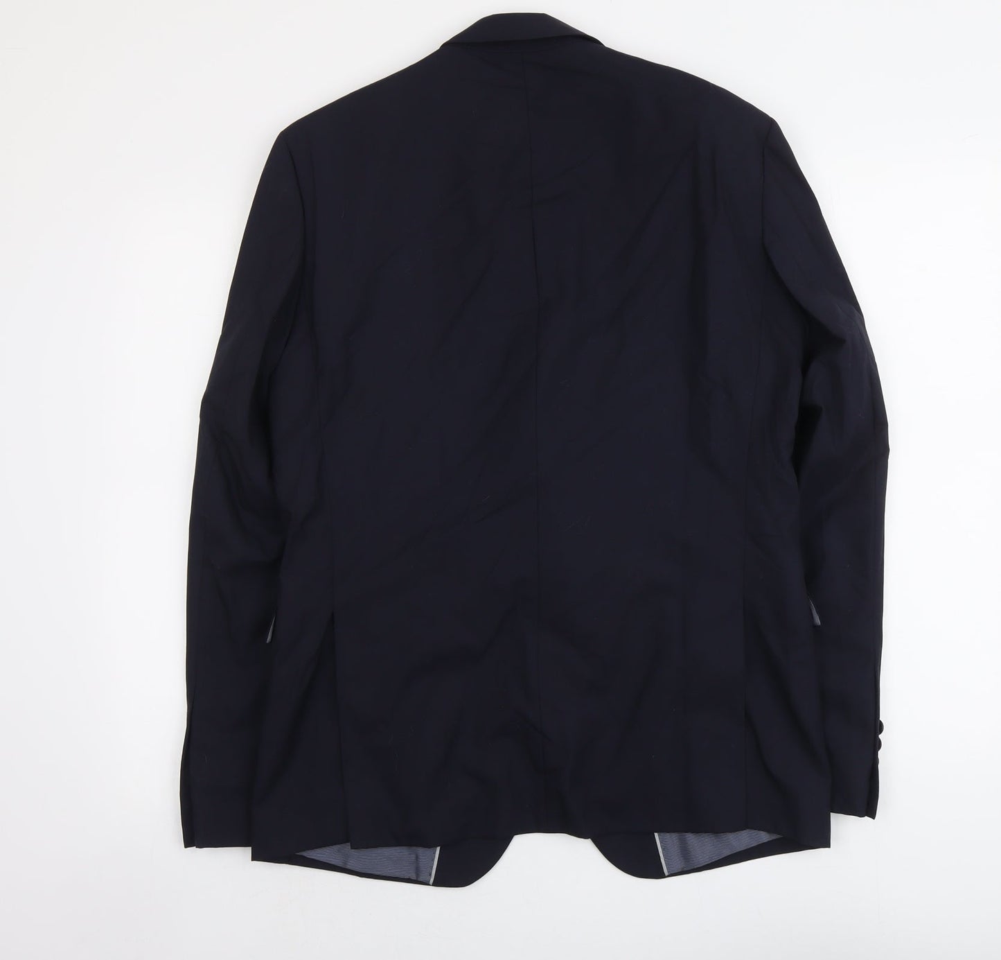 Mens UK Size M Marks and Spencer Regular Blue Suit Jacket