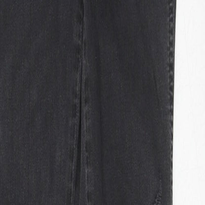 Womens UK Size 28 in H&M Regular Fit Skinny Grey Jeans