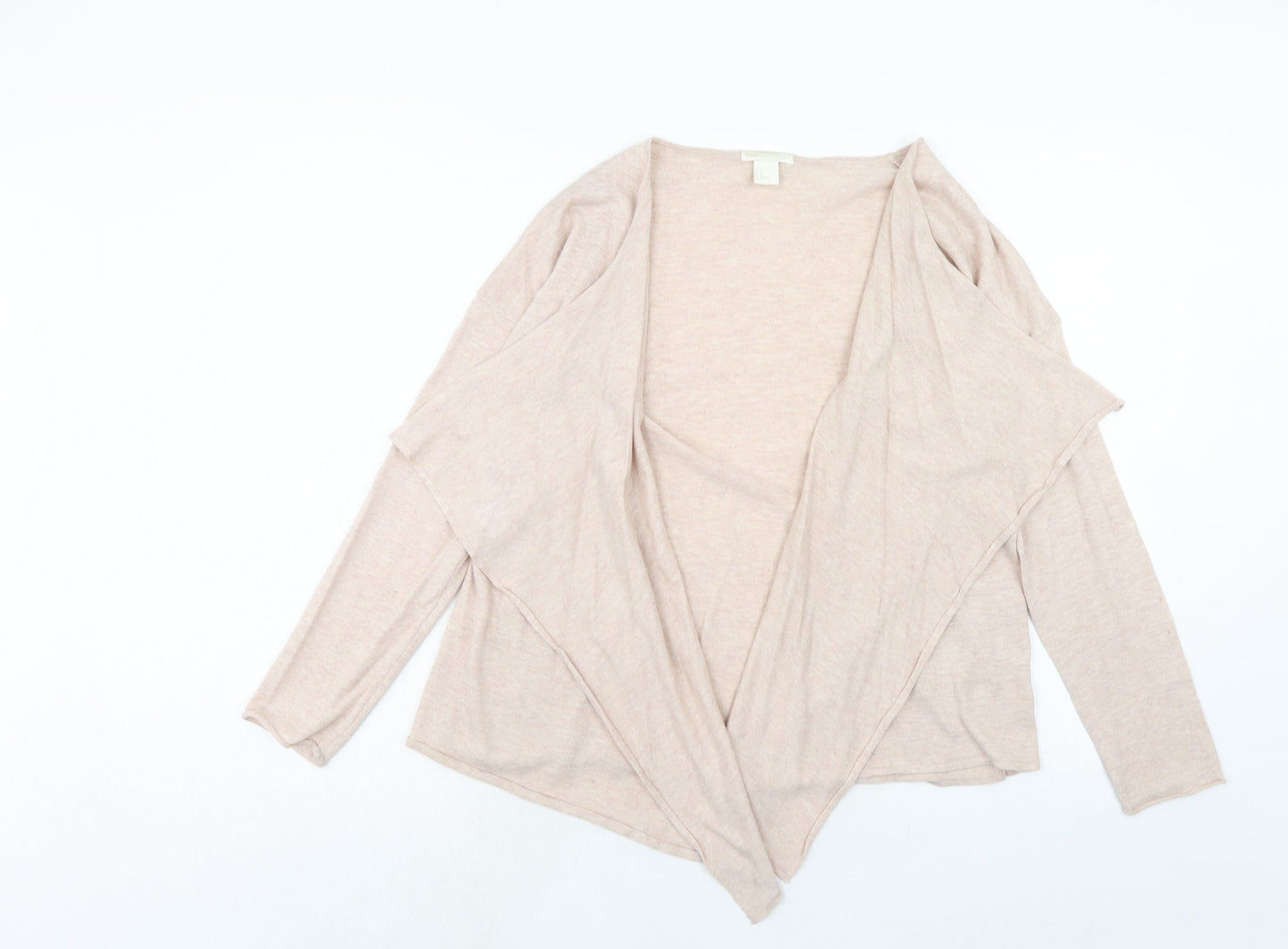Womens UK Size M H&M Pink Cardigan Jumper
