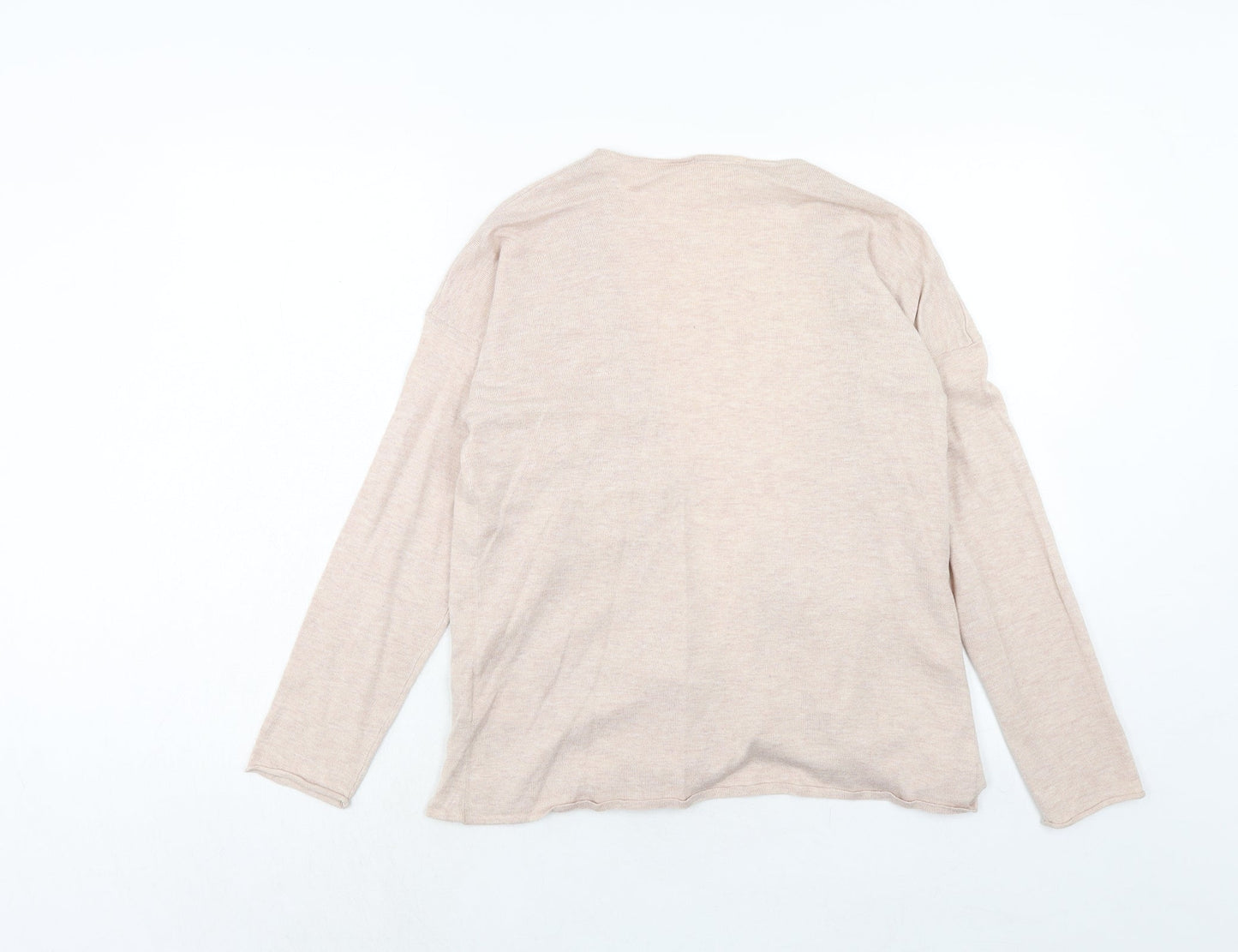 Womens UK Size M H&M Pink Cardigan Jumper