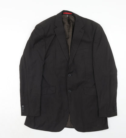 Mens UK Size 40 Burton Regular Brown Suit Jacket
