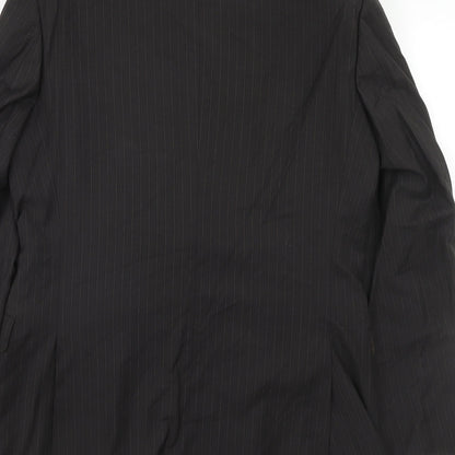 Mens UK Size 40 Burton Regular Brown Suit Jacket