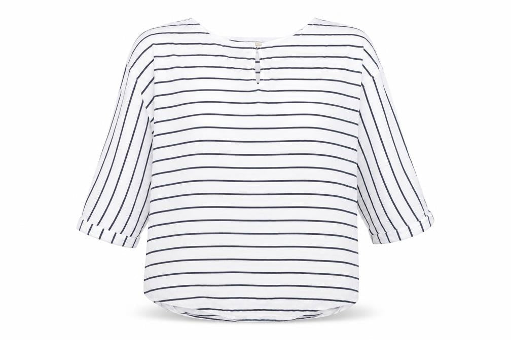 Womens UK Size M Esprit White Basic Blouse