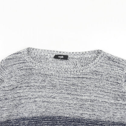 Womens UK Size M Wallis Blue Pullover Jumper