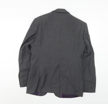 Mens UK Size 38 Marks and Spencer Regular Grey Suit Jacket