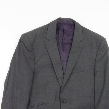 Mens UK Size 38 Marks and Spencer Regular Grey Suit Jacket