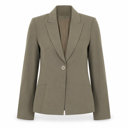 Phase Eight Womens Brown Polyester Jacket Blazer Size 12