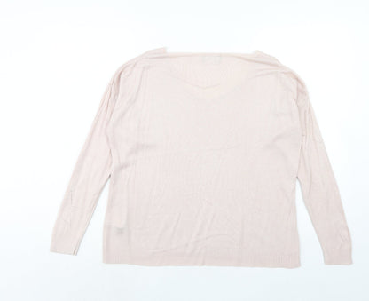 Womens UK Size S James Lakeland Pink Pullover Jumper