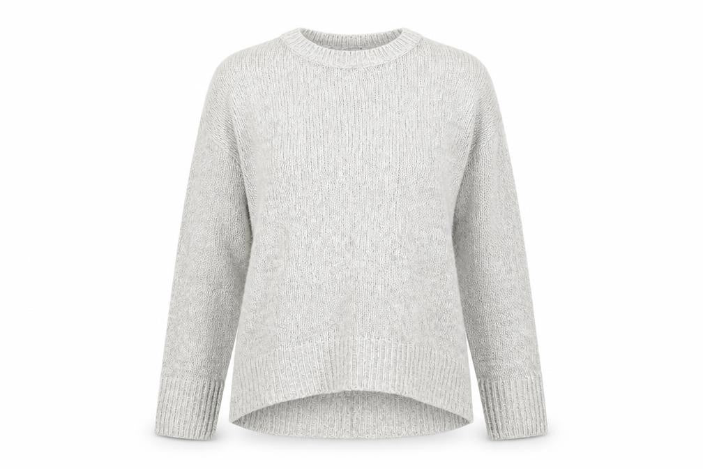 Womens UK Size M New Look Grey Pullover Jumper