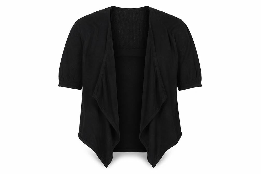 Womens UK Size 10 Select Black Cardigan Jumper