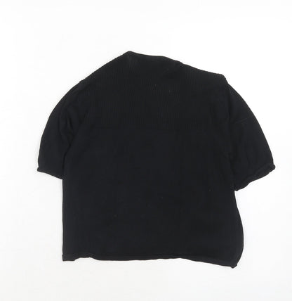 Womens UK Size 10 Select Black Cardigan Jumper