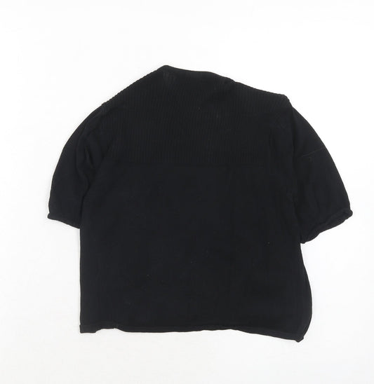 Womens UK Size 10 Select Black Cardigan Jumper