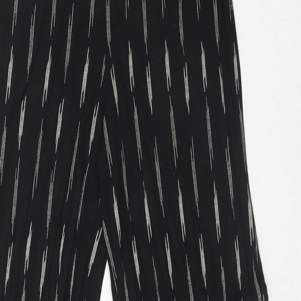 Womens UK Size S H&M Regular Fit  Black Trousers
