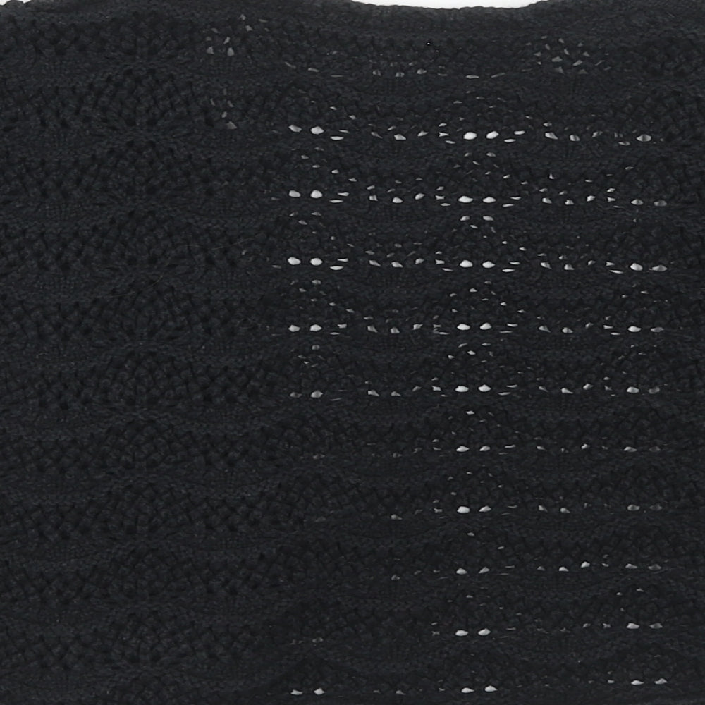 Womens UK Size 12 South Black Cardigan Jumper