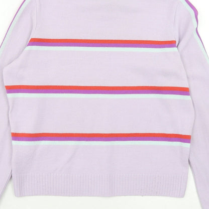 Womens UK Size 4 ASOS Purple Pullover Jumper