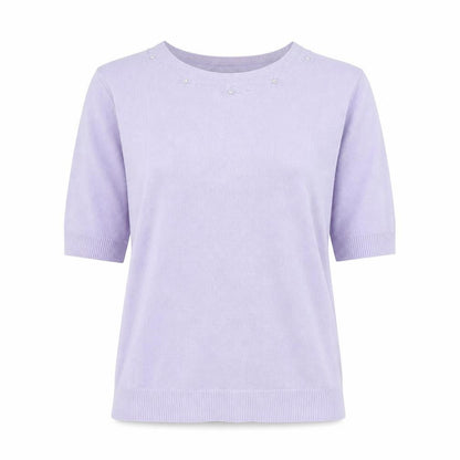 Womens UK Size 14 Marks and Spencer Purple Pullover Jumper