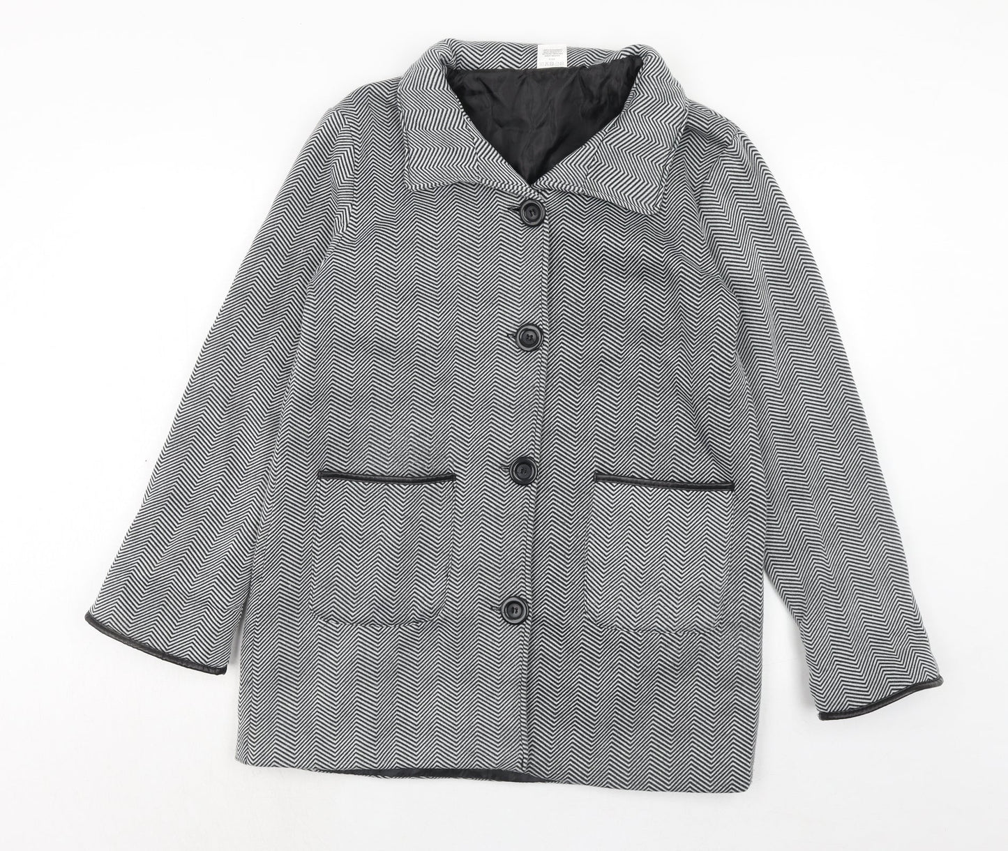 Womens UK Size 14 Anne De Lancay Black Jacket