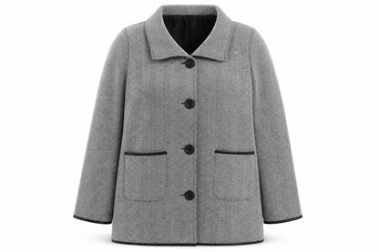 Womens UK Size 14 Anne De Lancay Black Jacket