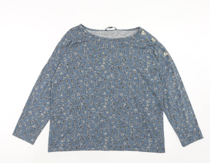 Womens UK Size 14 Bonmarché Blue Pullover Jumper