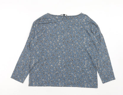 Womens UK Size 14 Bonmarché Blue Pullover Jumper