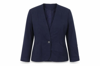 Womens UK Size 10 Debenhams Regular Blue Suit Jacket