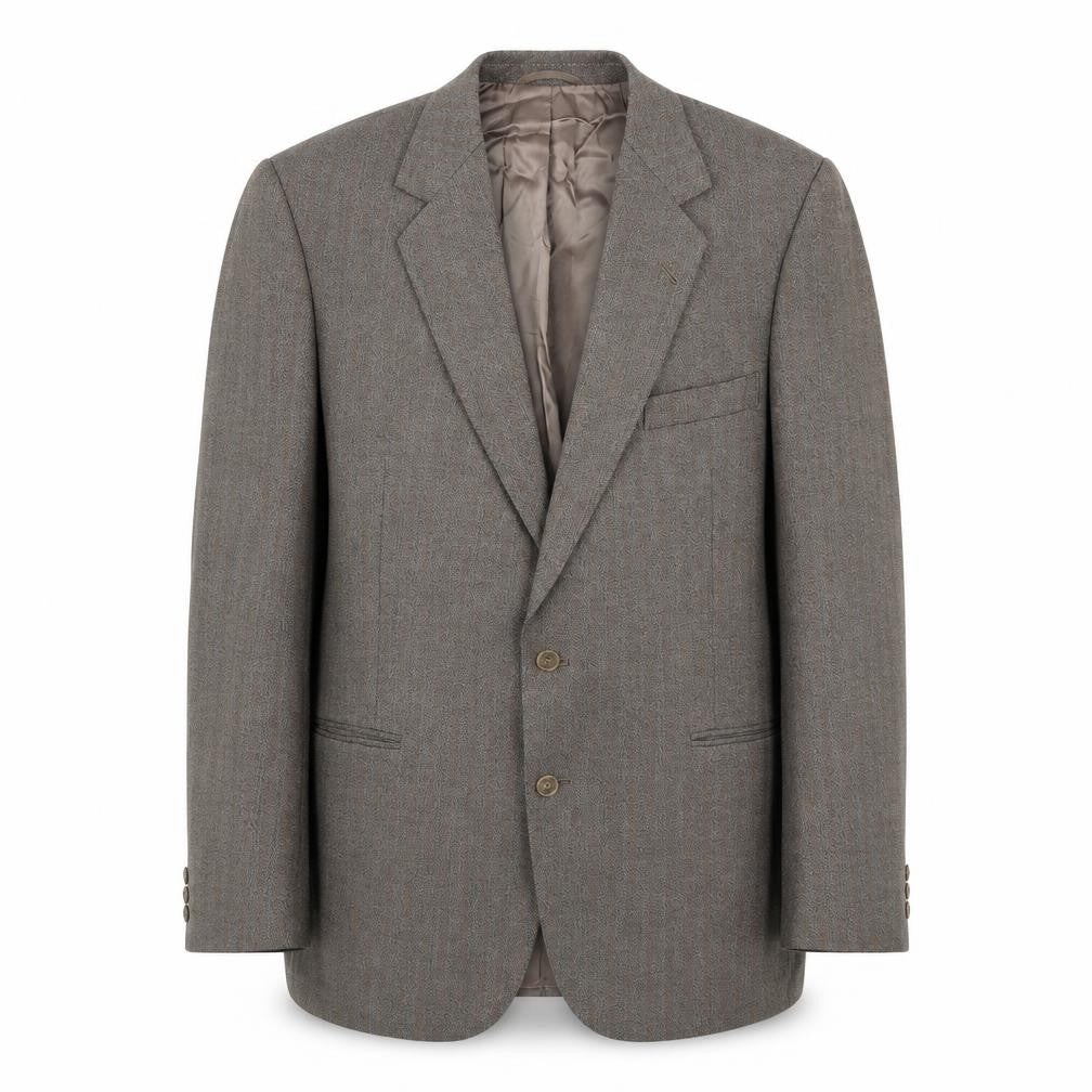 Mens UK Size 42 Maenson Regular Brown Suit Jacket